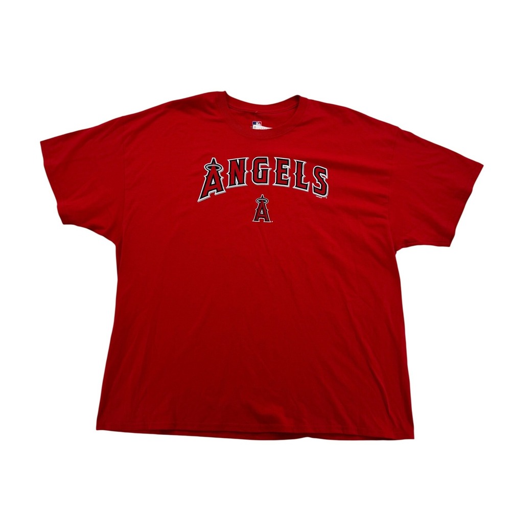 MLB Los Angeles Angels T-Shirt Mens 3XL Red Short Sleeve Genuine Merchandise NEW